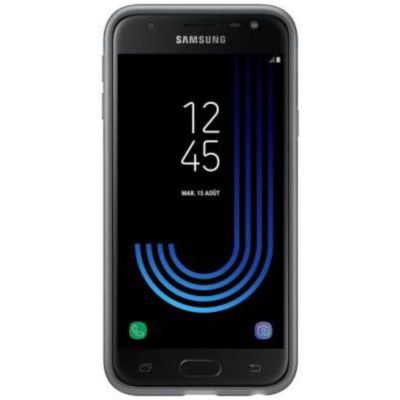 image Samsung Coque semi-rigide pour Galaxy J3 2017 Noir Translucide