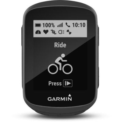 image Garmin Edge 130 Plus 010-02385-01 & Base et Support Vélo Elastiques pour GPS Edge 200/500/800