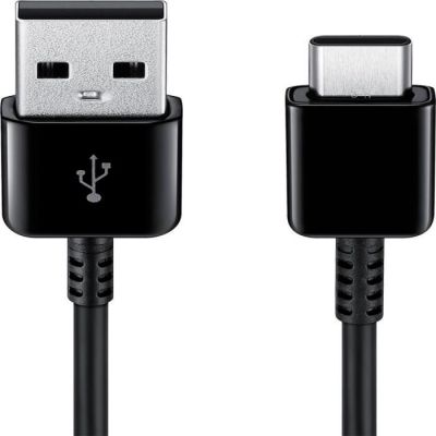 image Samsung EP-DG930MBEGWW Lot de 2 câbles USB type C Noir