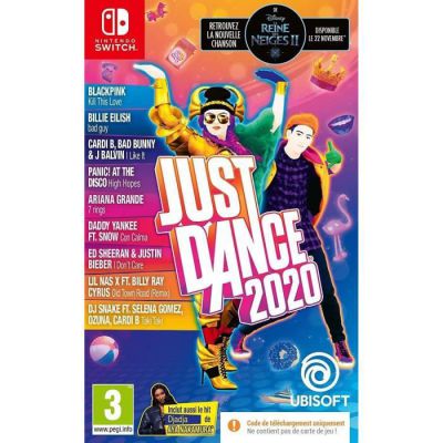 image JUST DANCE 2020 FRA SWITCH CODE IN BOX