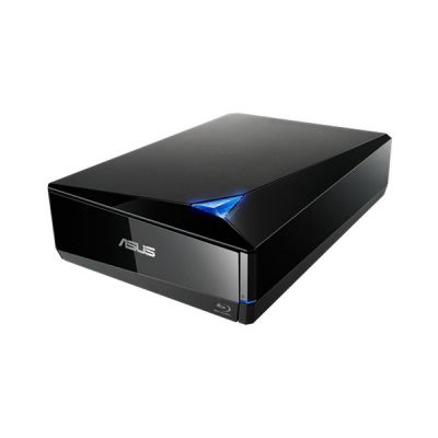 image ASUS TurboDrive BW-16D1H-U Vitesse de gravure Blu-Ray x16 ultra-rapide, M-Disc supporté pour un stockage assuré pendant 1000 ans, USB 3.0 (USB 3.1 Gen 1) pour Windows et Mac OS