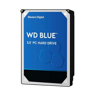 image WESTERN DIGITAL Blue WD20EZAZ - Disque dur - 2 To - interne - 3.5" - SATA 6Gb/s - 5400 tours/min - mémoire tampon : 256 Mo