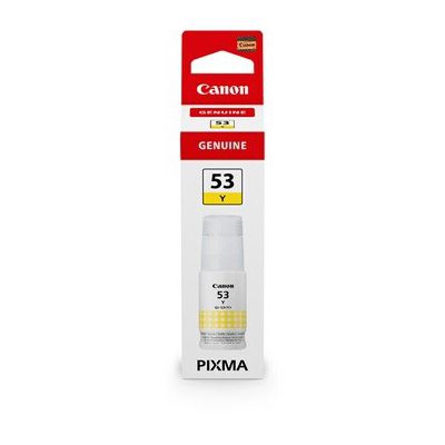 image Canon GI-53 Y Bouteille d'encre, pour imprimante jet d'encre PIXMA MEGATANK, jaune