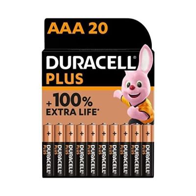 Duracell Plus-AAA CP20 Pile LR3 (AAA) alcaline(s) 1.5 V 20 pc(s)