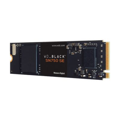 image WD_BLACK SN750 SE 500GB M.2 2280 PCIe Gen4 NVMe Gaming SSD up to 3600 MB/s read speed