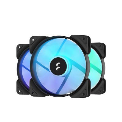 image Fractal Design Aspect 12 RGB 120 mm 1200 RPM Black Frame 3-Pack Computer Fan