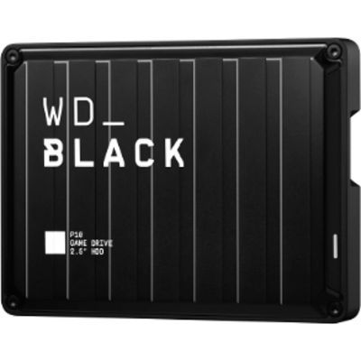 image WD_BLACK D50 Game Dock. 2 x ports Thunderbolt 3, DisplayPort 1.4, 2 x ports USB-C, 3 x ports USB-A, entrée/sortie audio, et Gigabit Ethernet ; éclairage RVB personnalisable