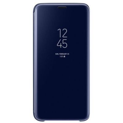 image Samsung EF-ZG960CLEGWW Galaxy S9 Etui à rabat Clear View Cover Samsung EF-ZG960CL bleu pour Galaxy S9