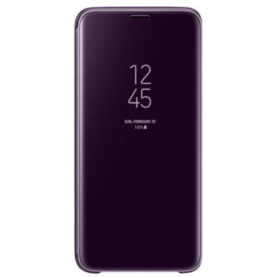 image Samsung EF-ZG960CVEGWW Galaxy S9 Etui à Rabat Couverture Clear View Samsung, Violet pour Galaxy S9