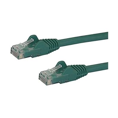 image StarTech Câble Ethernet 10 m - RJ45 Cat6 - Câble réseau sans accroc - UTP - Cordon patch - Catégorie 6 - Vert (N6PATC10MGN)