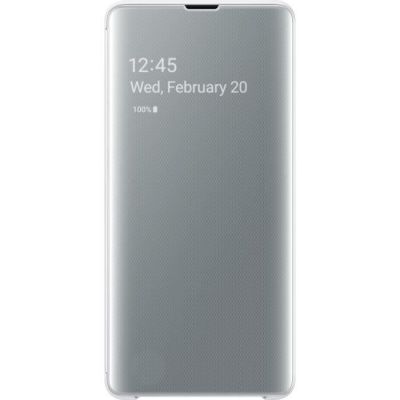 image Samsung S10+Clear View Cover White