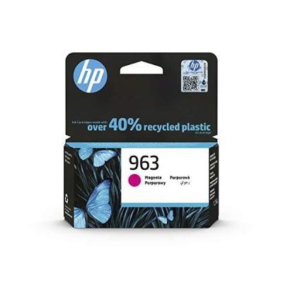 image HP 963 3JA24AE, Cartouche d'encre magenta authentique, pour imprimantes Tout-en-un HP OfficeJet Pro 9010 / 9020