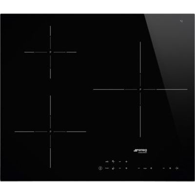 image Smeg SI5632D Intégré Zone induction Noir - Plaques de cuisson (Intégré, Zone Induction, Verre-céramique, Noir, 2500 W, 14,5 cm)