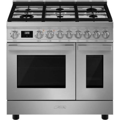 image Piano de cuisson gaz Smeg CPF92GMX