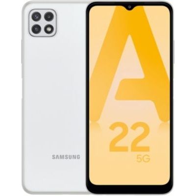 Samsung Galaxy A22 5G - 128Go - Smartphone Android débloqué - Version Française - Blanc
