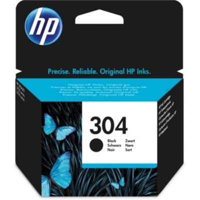 image HP 304 Original Black Ink Cartridge Capacity Standard