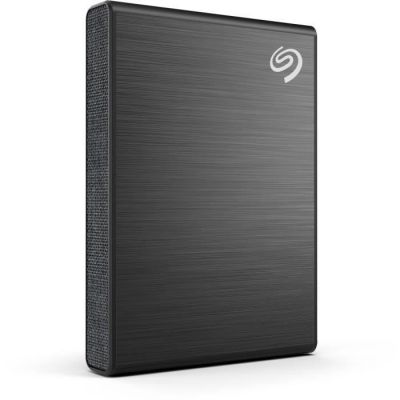 image Seagate One Touch SSD 500 GB External SSD Portable – Black, speeds up to 1,030 MB/s, with Android App, 1yr Mylio Create, 4mo Adobe Creative Cloud Photography plan​ and Rescue Services (STKG500400)