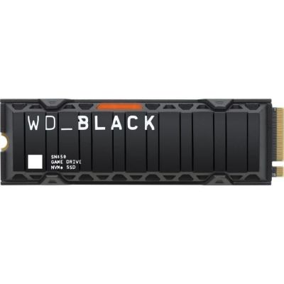 image WD_BLACK SN850 1TB M.2 2280 PCIe Gen4 NVMe Gaming SSD with Heatsink - Works with PlayStation 5 up to 7000 MB/s read speed