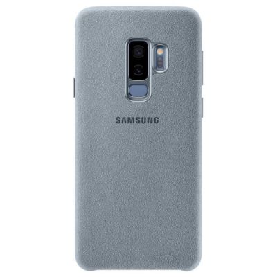 image Samsung EF-XG965AMEGWW Galaxy S9+ Coque rigide Samsung EF-XG965AM en Alcantara vert pour Galaxy S9+