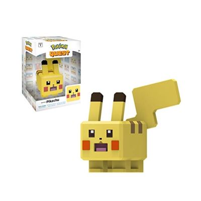 image Bandai - Pokémon - Jeu Vidéo Pokémon Quest - Figurine Vinyle - Pikachu - Figurine de collection aux finitions détaillées - WT97701