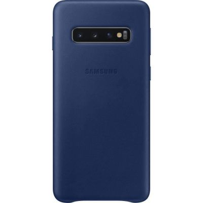image Samsung Coque en cuir S10 - Bleu marine