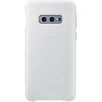 image produit Samsung Galaxy S10E Leather Cover Case - White - livrable en France