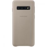 image produit Samsung Coque en cuir pour Galaxy S10 - Gris