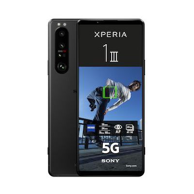 image Smartphone Sony Xperia 1 III Double SIM 256 Go 5G Noir glacé
