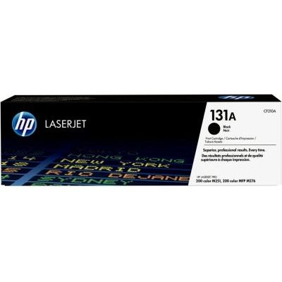 HP 131A CF210A pack de 1, toner d'origine, noir