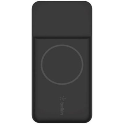 image Belkin Batterie externe sans fil magnétique 10K (compatible MagSafe, et port USB-C PD, câble USB-C vers USB-C inclus) – Noir