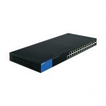 image produit Linksys LGS528P-EU Commutateur Gigabit intelligent administrable à 26 ports (24 ports PoE+) avec 2 ports SFP pour professionnels - livrable en France
