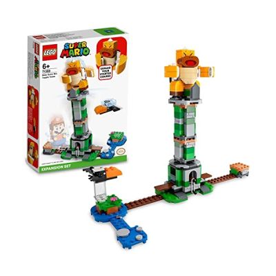 LEGO 71388 Super Mario Ensemble d’Extension La Tour Infernale du Boss Frère Sumo, Jouet Enfant 6 Ans, Jouet à Collectionner