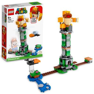 image LEGO 71388 Super Mario Ensemble d’Extension La Tour Infernale du Boss Frère Sumo, Jouet Enfant 6 Ans, Jouet à Collectionner