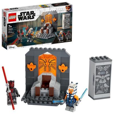 image LEGO 75310 Star Wars Duel sur Mandalore Jouet à Construire, Jouets pour Enfants de 7 Ans, Figurine et Sabres Laser