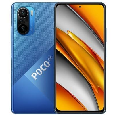 POCO F3 | 5G 16,9 cm (6.67") Double SIM MIUI 12 USB Type-C 8 Go 256 Go 4520 mAh Deep Ocean Blue