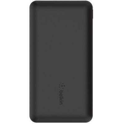 image Belkin batería externa portátil de 10000mAh, cargador externo USB-C con 1 puerto USB-C y 2 puertos USB-A, power bank de 15 W, batería portátil para iPhone, Galaxy, Pixel, AirPods, iPad y otros - Noir