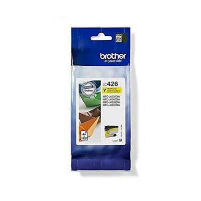 image Brother - LC426Y - Original - Cartouche d’Encre Jaune capacité Standard de 1500 Pages pour MFC-J4340DW, MFC-J4540DW et MFC-J4540DWXL, 11X8X2