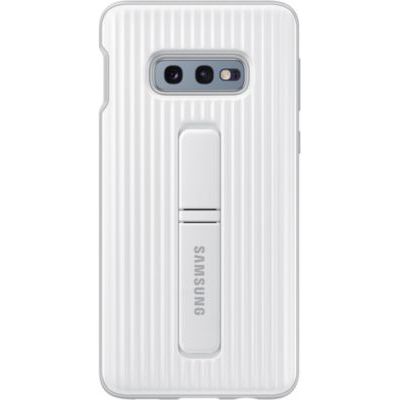image SAMSUNG Coque renforcee avec Fonction Stand Blanc Galaxy S 10 E