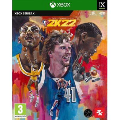 image Jeu NBA 2K22 Edition 75ème Anniversaire sur Xbox Series X
