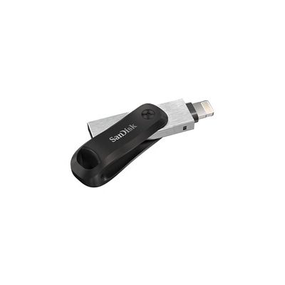 image SanDisk 256 Go iXpand Go, Clé USB, avec connecteurs Lightning et USB 3.0, pour iPhone/iPad, PC et Mac
