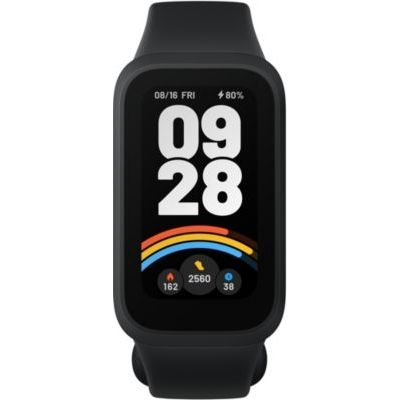 image Xiaomi Smart Band 9 Active - Bracelet Connecté avec Écran AMOLED, Suivi d'Activité et de Santé, Résistant à l'eau 5 ATM, Autonomie Longue Durée - Noir