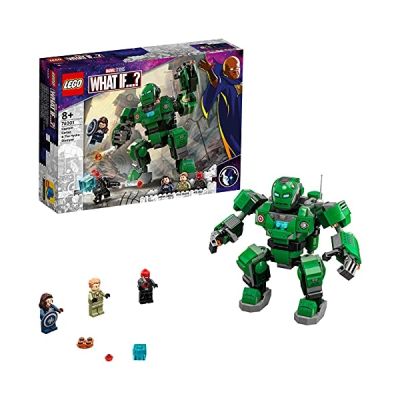 Lego 76201 Marvel LAgent Carter et Le Marcheur dHydra avec Figurines Marvel LAgent Carter et Crane Rouge
