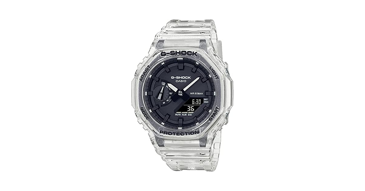 Casio Montre Quartz Homme 45.40mm avec Cadran Noir analogique/numérique et Bracelet en Plastic Casio Montre Quartz Homme 45.40mm avec Cadran Noir analogique/numérique et Bracelet en Plastic
