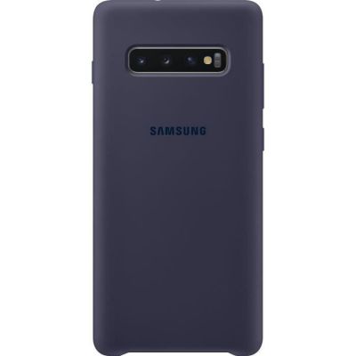 image SAMSUNG Coque Silicone Ultra Fine Bleu Marine Galaxy S 10+