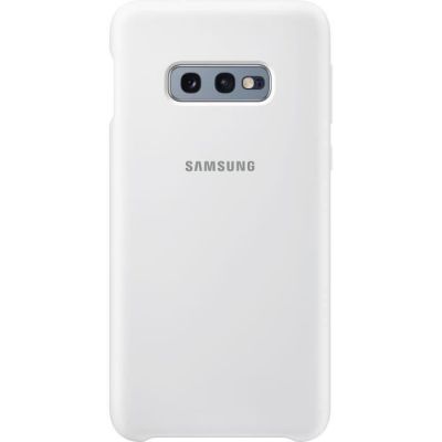 image Samsung Coque Silicone pour Galaxy S10e ultra fine - Blanc