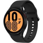 image produit Samsung Galaxy Watch4 Bluetooth, 44 mm, noir - Montre connectée intelligente, surveillance de la santé, bien-être, sport, IMC, ECG, batterie longue durée, Version FR