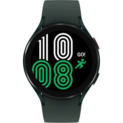 image Samsung Galaxy Watch4 4G 44 mm, vert - Montre connectée intelligente, surveillance de la santé, bien-être, sport, IMC, ECG, batterie longue durée – Version française