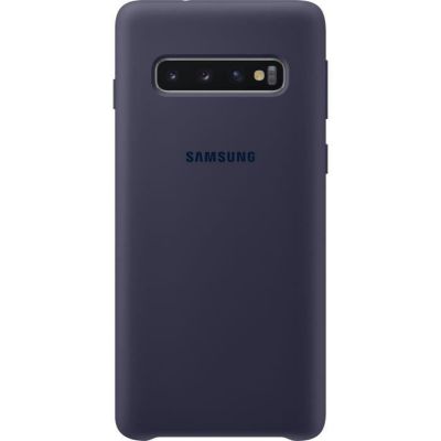 image SAMSUNG Coque Silicone Ultra Fine Bleu Marine Galaxy S 10