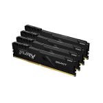 image produit Kingston FURY Beast 64GB (4x16GB) 3600MHz DDR4 CL18 Mémoire Kit pour PC Kit de 4 KF436C18BBK4/64