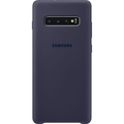 image Samsung Coque Silicone pour Galaxy S10+ ultra fine - Bleu